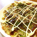 Roccatine's cooksnap of when they made ごぼうとキャベツのお好み焼き風.