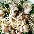 はぁと＆こんぺい's cooksnap of when they made 鶏とキノコのペペロンチーノ.
