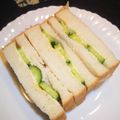 ジョングレ's cooksnap of when they made きゅうりのサンドイッチ　思い出の味.