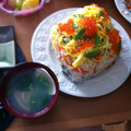 azom's cooksnap of when they made ひな祭り★金ごまと黒ごまの２色ちらし寿司.