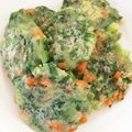 まなまま☆ミ's cooksnap of when they made 離乳食 中期～ 鉄分たっぷりお好み焼き.