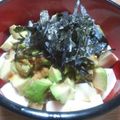 ビブミシュ's cooksnap of when they made ☆アボカドと豆腐のヘルシー丼☆.
