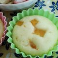 とも２９３'s cooksnap of when they made 米粉でもっちりさつまいも蒸しパン.