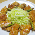 かざぴー's cooksnap of when they made さっぱり♪鶏むね肉のしょうが焼き.