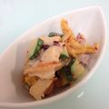 mi＊wa's cooksnap of when they made コロコロきゅうりとタコのキムチマヨ♪.