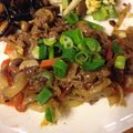 かよ14's cooksnap of when they made プルコギ風牛肉炒め.