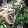 ぁぼかど's cooksnap of when they made もやしと菜の花の和風ナムル.