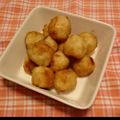 pekebo's cooksnap of when they made もちもちおからのヘルシーだんご♪.