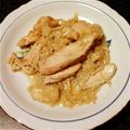 クックMA37UT☆'s cooksnap of when they made 鳥むね肉の簡単ガリバタしょうゆ炒め.