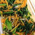おっぱらぶ's cooksnap of when they made ひじき☆じゃこ☆ほうれん草で簡単和え物.