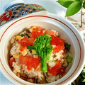 booちゃん．'s cooksnap of when they made 簡単♥菜の花とサーモンの春の混ぜ寿司♥.
