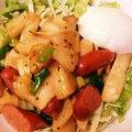 rinarinaya's cooksnap of when they made オイマヨで簡単ウマウマ☆長芋ウインナー.