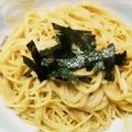 みぽぴぽ's cooksnap of when they made 簡単 生クリーム不要牛乳たらこのりパスタ.