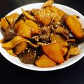 いちななここあ's cooksnap of when they made 大根・エリンギ・豚肉の甘辛炒め煮.