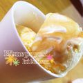 Himepoyo♡'s cooksnap of when they made 濃厚☆バニラアイス☆共立てバージョン.