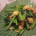てるどん's cooksnap of when they made ５分料理♫小松菜と油揚げのさっと炒め.