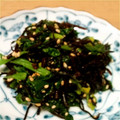 ともちゃっ's cooksnap of when they made ほうれん草とひじきの胡麻たっぷり和え＊。.