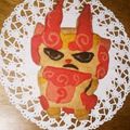 ちょっっこ☆'s cooksnap of when they made 妖怪ウォッチ　ジバニャンクッキー！！.