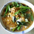 書セラピスト流香's cooksnap of when they made 小松菜あんかけ✿とろとろ卵のせ.