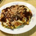 ぁんゅぅ's cooksnap of when they made 関西風・山芋たっぷりお好み焼き.