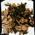 ＊ikko＊'s cooksnap of when they made 茎ワカメと豚バラ炒め♪.
