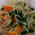 マッキーセブン's cooksnap of when they made 簡単☆豆もやしとほうれん草のナムル.