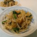 ワンピ's cooksnap of when they made もやしとニラのやみつきナムル.