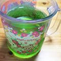ミィ花's cooksnap of when they made カキ氷シロップでモスのメロンソーダ.