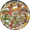 風は南's cooksnap of when they made ホットプレートDE☆パエリア☆簡単です♪.