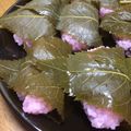 クックMGHCB2☆'s cooksnap of when they made 道明寺粉で簡単！桜餅　もち～.