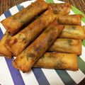 Hanachan13's cooksnap of when they made 簡単☆ささみと梅の春巻き.
