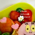 ruruchirin's cooksnap of when they made 【ママレシピ】カニさん♪ケチャウィンナ−.
