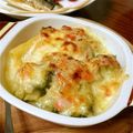 ガクココちゃん's cooksnap of when they made 切り干し大根の煮物リメイク☆グラタン.