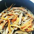 kkymk's cooksnap of when they made 干し椎茸の戻し汁できんびらごぼう♡.