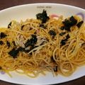 みちゆぴ's cooksnap of when they made 梅としらすのバターしょうゆパスタ.