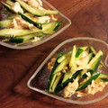 twママ's cooksnap of when they made きゅうりとささみの中華風ピリ辛サラダ.