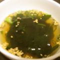 y701y's cooksnap of when they made 簡単お湯注ぐだけ☆ピリ辛わかめスープ.