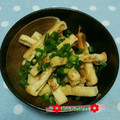 こたらパッド's cooksnap of when they made 簡単もう一品！焼いた油揚げの生姜醤油あえ.