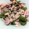 パンダモモンガ's cooksnap of when they made 豚肉とピーマンのにんにく醤油炒め.