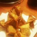 ハチワレねこ's cooksnap of when they made おからでスパイシーサモサ♡.
