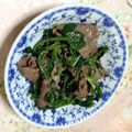 あざらしの赤ちゃん's cooksnap of when they made 牛肉とクレソンのシンプル炒め.
