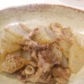とむひま's cooksnap of when they made 簡単、豚バラ肉と大根のヘルシー炒め物.