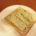 かじりっこ's cooksnap of when they made 香ばしゴマ油のしらすチーズトースト☆.
