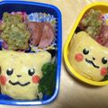 よしo's cooksnap of when they made キャラ弁☆ピカチュウ.