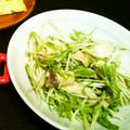 もものはちみつ's cooksnap of when they made 水菜とエリンギとツナのサラダ.