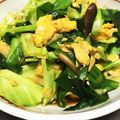 クック8FU3IF☆'s cooksnap of when they made ☆ニラ玉＆春キャベツのオイスター炒め☆.