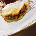 りんりこにゃー's cooksnap of when they made カレーソーセージサンド.