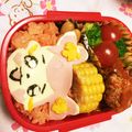 hinano0516's cooksnap of when they made キャラ弁☆ドキドキプリキュアのアイちゃん.