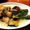 xよっちゃんx's cooksnap of when they made みぞれスープでいただく揚げ鯖と揚げ野菜.