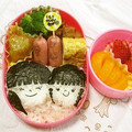 ぱど☆ちょ's cooksnap of when they made キャラ弁＊卒園・先生ありがとう＆だいすき.